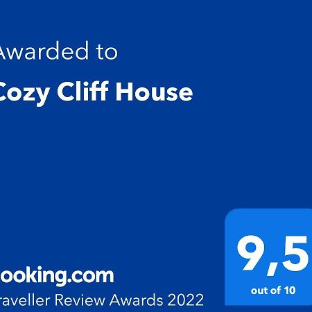 Cozy Cliff House Villa Néa Potídea Kültér fotó