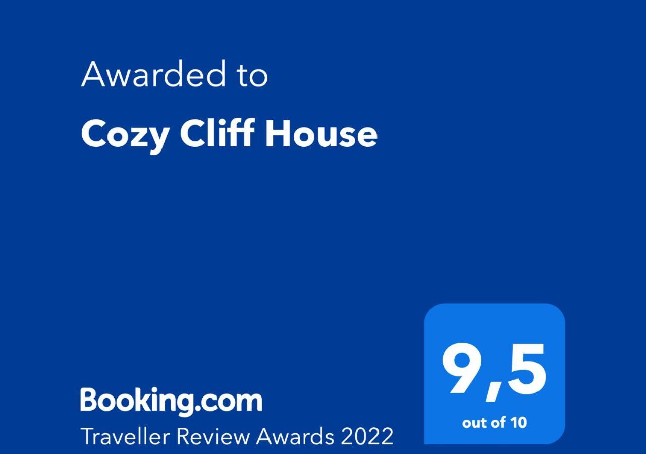 Cozy Cliff House Villa Néa Potídea Kültér fotó